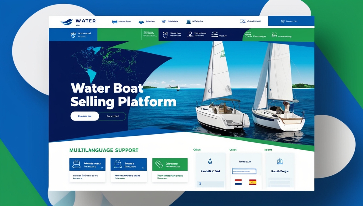 Water Boat Selling Platform screenshot 1